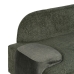 Sofa Green Wood Foam 222 x 92 x 70 cm