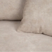 Sofa Beige Fibre Pine Foam rubber 206 x 88 x 100 cm