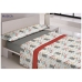 Set beddengoed Happy Home YOUNG Grijs Bed van 90