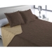 Colcha Hosteline VEGAS Marrón Cama de 105 (2 Piezas)