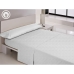 Sábana Encimera Happy Home LISOS COTTON Blanco Cama de 105