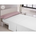 Kussensloop Happy Home LISOS COTTON Lila Bed van 180/200 144 Draden 45 x 100 cm