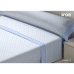 Bedding set D'Or ROMA Blue Super king Franela