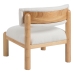 Sillón Blanco Natural Poliuretano Madera de caucho 62 x 62 x 71 cm