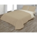 Set di copripiumino Hosteline VEGAS Beige Ala francese 3 Pezzi