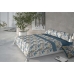 Set beddengoed Pierre Cardin CORALINA LILI Blauw Bed van 105