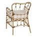 Karosszék Természetes Rattan 58 x 62 x 85 cm