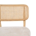 Fauteuil Crème Naturel Bois d'hévéa Foam Tissu 62 x 70 x 72 cm