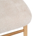 Fauteuil Crème Naturel Bois d'hévéa Foam Tissu 62 x 70 x 72 cm