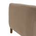 Leunstoel Natuurlijk Taupe Rubberwood Foam Weefsel 87 x 80 x 81 cm