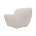 Fauteuil Blanc Bois MDF Foam 100 % polyester 71 x 81 x 66 cm