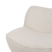 Fauteuil Blanc Bois MDF Foam 100 % polyester 71 x 81 x 66 cm