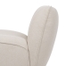 Fauteuil Blanc Bois MDF Foam 100 % polyester 71 x 81 x 66 cm