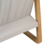 Lenestol Beige Naturell Gummitre Svamp Treverk av ask Foam 65 x 69 x 83 cm