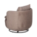 Poltrona Taupe Madeira Ferro 84 x 74 x 66 cm