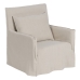 Poltrona Creme Pluma madeira de pinho Foam 75 x 76 x 90,5 cm