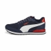 Hardloopschoenen voor Kinderen Puma ST Runner V3 Marineblauw