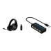 Auriculares com microfone Hyperx Preto