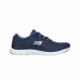 Sportschoenen voor Dames Skechers Flex Appeal 4.0 Marineblauw