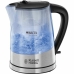 Fierbător Russell Hobbs 22850-70 2200 W 1 L Negru Gri Oțel inoxidabil