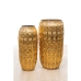 Conjunto de 2 Vasos Alexandra House Living Dourado Metal 49 x 92 x 49 cm (2 Peças)