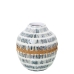 Vase Alexandra House Living Perlemor 23 x 22 x 27 cm