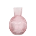 Vaso Alexandra House Living Cor de Rosa Cristal 18 x 18 x 27 cm