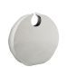 Vase Alexandra House Living Blanc Aluminium