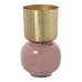 Vaso Alexandra House Living Cor de Rosa Dourado Metal 18 x 18 x 19 cm