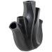 Vase Alexandra House Living Schwarz Aluminium