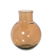 Vase laget av resirkulert glass Alexandra House Living Brun Krystall 23 x 23 x 31 cm