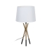 Bureaulamp Wit Zwart Gouden Ijzer 40 W 33 x 33 x 63,5 cm