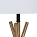 Desk lamp White Black Golden Iron 40 W 33 x 33 x 63,5 cm