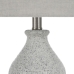 Lampada da tavolo Grigio Metallo Ceramica 60 W 220-240 V 38 x 38 x 73 cm