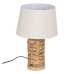 Lampă de masă Crem Natural Lin Fier Fibră naturală 60 W 220-240 V 27 x 27 x 42 cm