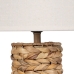 Desk lamp Cream Natural Linen Iron Natural Fibre 60 W 220-240 V 27 x 27 x 42 cm