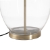 Desk lamp Golden Linen Metal Crystal 60 W 220-240 V 43 x 43 x 73 cm