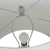 Bordlampe Hvid Sort Metal Keramik Krystal 60 W 220-240 V 45 x 45 x 73 cm