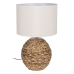 Lampă de masă Crem Natural Lin Fier Fibră naturală 60 W 220-240 V 35 x 35 x 56 cm