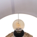 Desk lamp Cream Natural Linen Iron Natural Fibre 60 W 220-240 V 35 x 35 x 56 cm