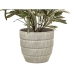 Blumentopf Romimex Grau aus Keramik 27 x 24 x 27 cm