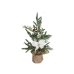 Kerstboom Romimex Wit Bruin Groen Blommor 35 x 60 x 35 cm