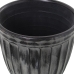 Set de jardiniere Alexandra House Living Negru Ceramică (3 Piese)