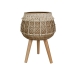 Grondlegger Romimex Beige Hars Met franjes 40 x 30 x 40 cm Poten