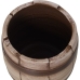 Set of Planters Alexandra House Living Brown Ceramic Barrel (3 Pieces)