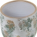 Conjunto de vasos Alexandra House Living Verde Dourado Cerâmica (3 Peças)