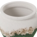 Planter Alexandra House Living White Green Golden Ceramic 32 x 32 x 30 cm