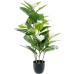 Dekorativ plante Alexandra House Living Plastik Magnolia 100 cm