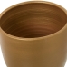 Conjunto de vasos Alexandra House Living Castanho Cerâmica (3 Peças)