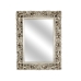 Wall mirror Romimex Silver Resin 60 x 80 x 4 cm